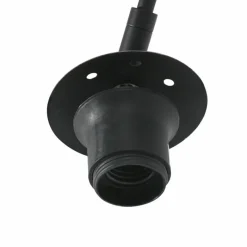 Suspension Verre Fumé-Luminaires Steinhauer Applique murale Steinhauer Sparkled Light Noir, 1 lumière