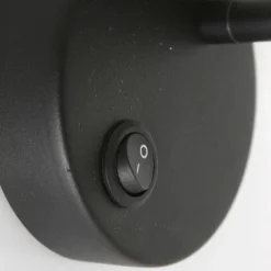 Lampes Dorées-Luminaires Steinhauer Applique murale Steinhauer Bundle Noir, 1 lumière