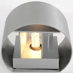 Luminaires Steinhauer Applique murale Steinhauer Muro LED Acier inoxydable, 1 lumière* Éclairage Led