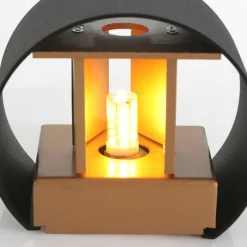 Luminaires Steinhauer Applique murale Steinhauer Muro LED Noir, 1 lumière* Éclairage Led