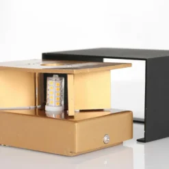 Luminaires Steinhauer Applique murale Steinhauer Muro LED Noir, 1 lumière* Éclairage Led