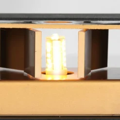 Luminaires Steinhauer Applique murale Steinhauer Muro LED Noir, 1 lumière* Éclairage Led