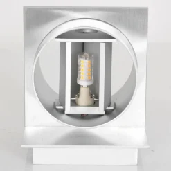 Luminaires Steinhauer Applique murale Steinhauer Muro LED Acier inoxydable, 1 lumière* Éclairage Led