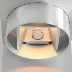 Luminaires Steinhauer Applique murale Steinhauer Muro LED Acier inoxydable, 1 lumière* Éclairage Led