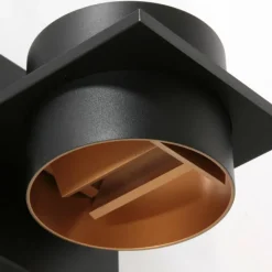 Luminaires Steinhauer Applique murale Steinhauer Muro LED Noir, 1 lumière* Éclairage Led