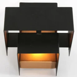 Luminaires Steinhauer Applique murale Steinhauer Muro LED Noir, 1 lumière* Éclairage Led