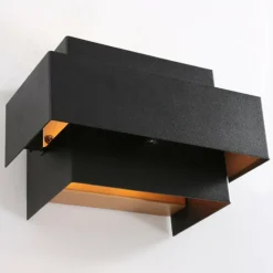 Luminaires Steinhauer Applique murale Steinhauer Muro LED Noir, 2 lumières* Éclairage Led