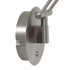 Luminaires Steinhauer Applique murale Steinhauer Soleil LED Acier brossé, 1 lumière