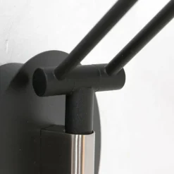 Luminaires Steinhauer Applique murale Steinhauer Soleil LED Noir, 1 lumière