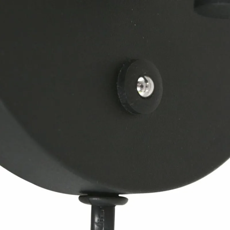 Suspension Verre Fumé-Luminaires Steinhauer Applique murale Steinhauer Turound LED Noir, 1 lumière