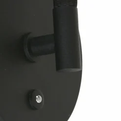 Suspension Verre Fumé-Luminaires Steinhauer Applique murale Steinhauer Turound LED Noir, 1 lumière