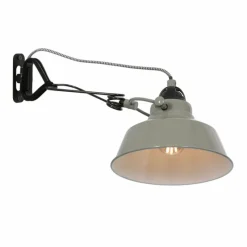 Lampes Industrielles-Luminaires Steinhauer Applique murale Steinhauer Nové Noir, 1 lumière