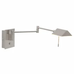 Luminaires Steinhauer Applique murale Steinhauer Retina LED Acier brossé, 1 lumière* Éclairage Led
