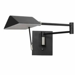 Luminaires Steinhauer Applique murale Steinhauer Retina LED Noir, 1 lumière* Éclairage Led