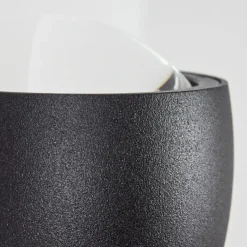 hofstein Applique murale Stong LED Noir, 1 lumière