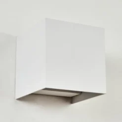 hofstein Applique murale Strandaa LED Blanc, 2 lumières