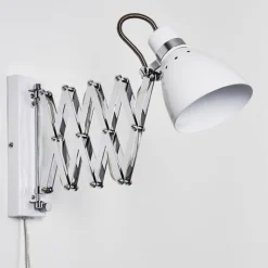 hofstein Applique murale Stranderott Chrome, Blanc, 1 lumière