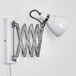 hofstein Applique murale Stranderott Chrome, Blanc, 1 lumière