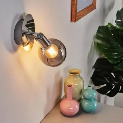 hofstein Applique murale Stranderod Chrome, 1 lumière