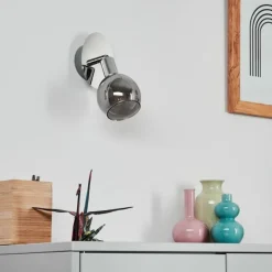 hofstein Applique murale Stranderod Chrome, 1 lumière