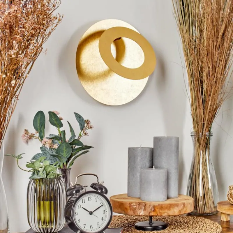 Lampes Dorées-hofstein Applique murale Sunrise LED Or, 1 lumière