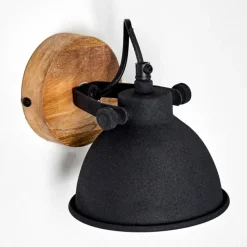 Lampes Industrielles-hofstein Applique murale Svanfolk Bois clair, 1 lumière