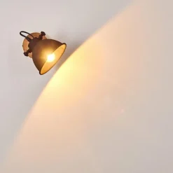 Lampes Industrielles-hofstein Applique murale Svanfolk Bois clair, 1 lumière