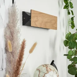 hofstein Applique murale Syar LED Noir, 1 lumière