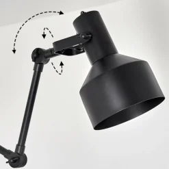 hofstein Applique murale Tablazos Noir, 1 lumière