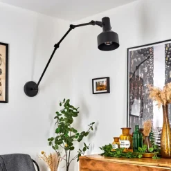 hofstein Applique murale Tablazos Noir, 1 lumière