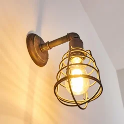 Lampes Industrielles-hofstein Applique murale Taggia Rouille, 1 lumière