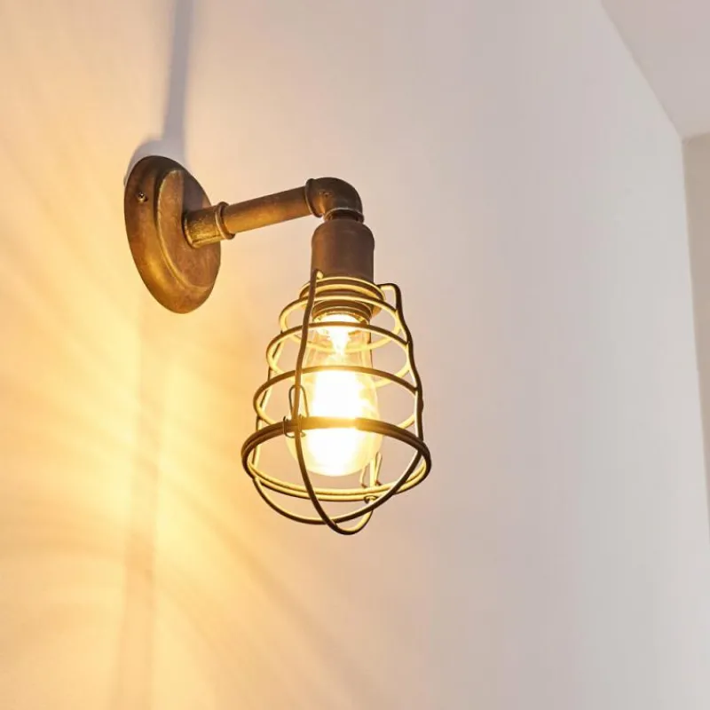Lampes Industrielles-hofstein Applique murale Taggia Rouille, 1 lumière