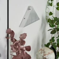 hofstein Applique murale Tapurai LED Argenté, 1 lumière