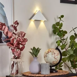 hofstein Applique murale Tapurai LED Argenté, 1 lumière