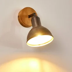 Luminaires Rustiques-hofstein Applique murale Tholen Brun, 1 lumière