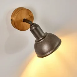 Luminaires Rustiques-hofstein Applique murale Tholen Brun, 1 lumière