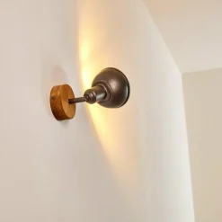 Luminaires Rustiques-hofstein Applique murale Tholen Brun, 1 lumière