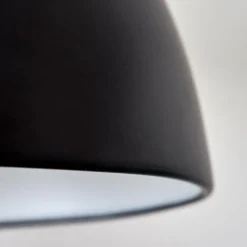 hofstein Applique murale Tilton Nickel mat, Noir, 1 lumière