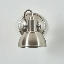 Lampes Industrielles-hofstein Applique murale Tina Nickel mat, 1 lumière