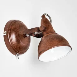 Lampes Industrielles-hofstein Applique murale Tina Rouille, 1 lumière