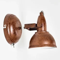 Lampes Industrielles-hofstein Applique murale Tina Rouille, 1 lumière