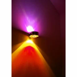 Lampe Design-Top Light Applique murale PukMaxxWall LED Chrome, 2 lumières