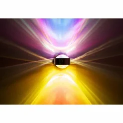 Lampe Design-Top Light Applique murale Top-Light PukWall LED Chrome, 2 lumières