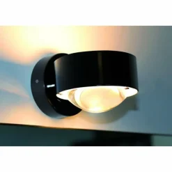 Lampe Design-Top Light Applique murale Top-Light PukWall LED Noir, 2 lumières