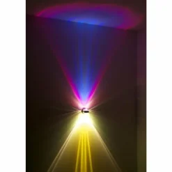 Lampe Design-Top Light Applique murale Top-Light PukWall LED Noir, 2 lumières