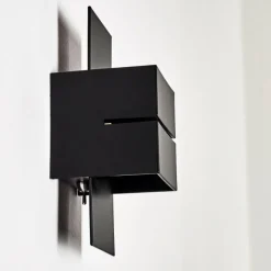 hofstein Applique murale Tora Noir, 1 lumière