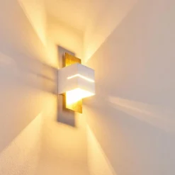 Lampes Dorées-hofstein Applique murale Tora Or, 1 lumière