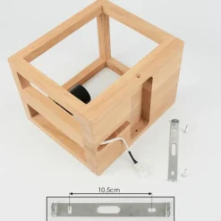 Luminaires Scandinaves-hofstein Applique murale Torreglia Brun, 1 lumière