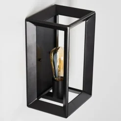 Lampes Vintages & Rétros-hofstein Applique murale Traryd Noir, 1 lumière