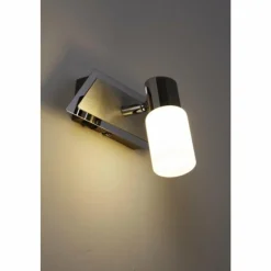 Luminaires Trio Applique murale Trio 8214 LED Aluminium, Chrome, Acier inoxydable, 1 lumière
